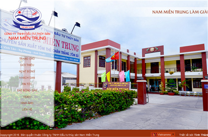 Khai trương website Công ty Nam Miền Trung 