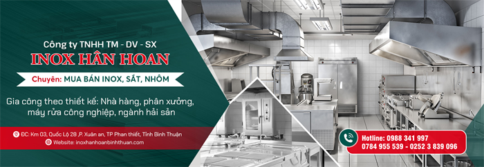 Tính Thành khai trương website Công ty TNHH TM – DV – SX Inox Hân Hoan