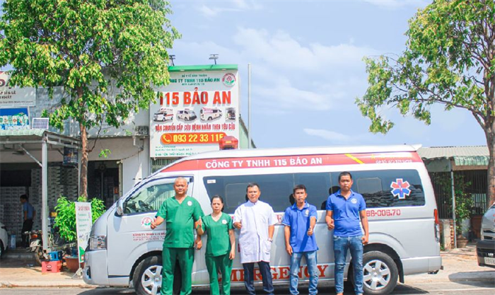 Tính Thành bàn giao khai trương website Cấp cứu 115 Bảo An