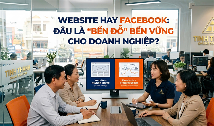 Website hay Facebook: Đâu là 